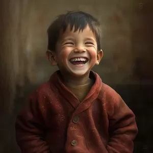 A genuine smile is the soul's way of saying 'I'm happy.'