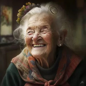 True smiles are the signature of a well-lived life.