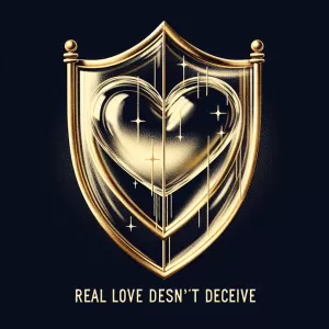 Real love doesn't deceive.