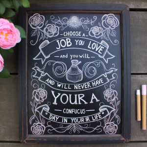 Choose a job you love, and you will never have to work a day in your life. - Confucius