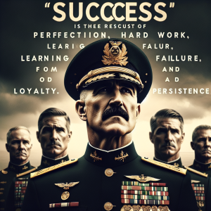 Success is the result of perfection, hard work, learning from failure, loyalty, and persistence. - Colin Powell
