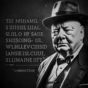 Success is stumbling from failure to failure with no loss of enthusiasm. - Winston Churchill