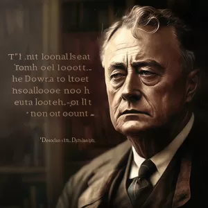 The only limit to our realization of tomorrow will be our doubts of today. - Franklin D. Roosevelt