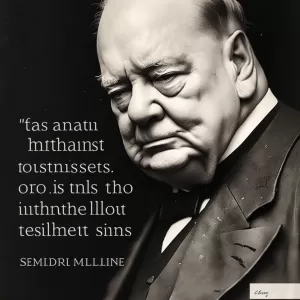 Success is stumbling from failure to failure with no loss of enthusiasm. - Winston Churchill