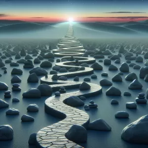 Embrace the journey of life, for every obstacle is simply a stepping stone towards your ultimate success.