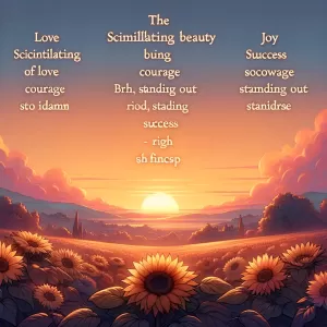 Embrace the dawn of this new day with a heart filled with hope. Each sunrise is a blank canvas, eagerly waiting for you to paint your day with colors of love, courage, success, and joy. Rise and shine!