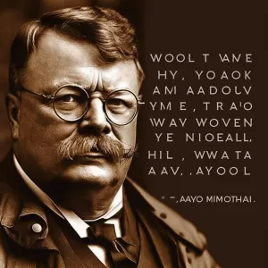 Do what you can, with what you have, where you are. - Theodore Roosevelt