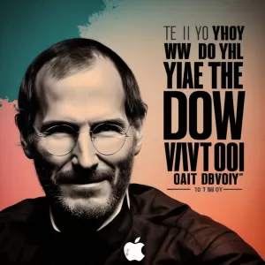 The only way to do great work is to love what you do. - Steve Jobs