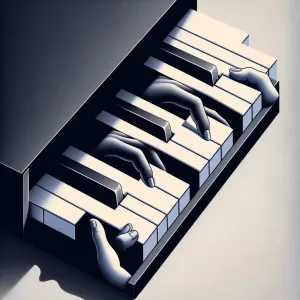 Life is like a piano: white keys, black keys… and then they close the lid.