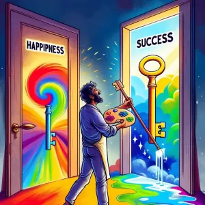 Success is not the key to happiness. Happiness is the key to success. If you love what you are doing, you will be successful.