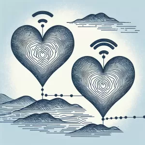 My heart is like Wi-Fi – it’s always connected to you.