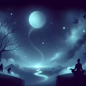 A peaceful night means you’ve found time for spiritual calm. Let your dreams inspire new adventures.