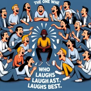 The one who laughs last, laughs best.  - Ilia Chavchavadze