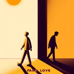 Fake love is like a shadow it follows you in the sun but leaves you in the dark.