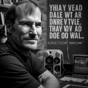 The only way to do great work is to love what you do. - Steve Jobs