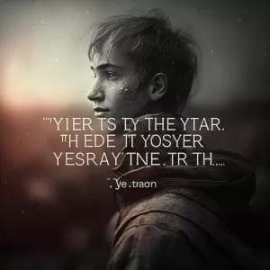 The only person you should try to be better than is the person you were yesterday.