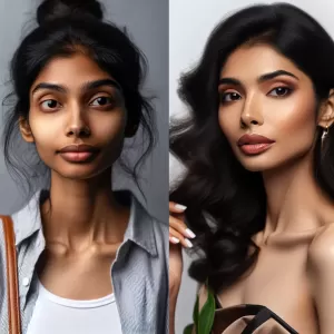Enlarge There are no beautiful women, only plain women and women who know how to use makeup.