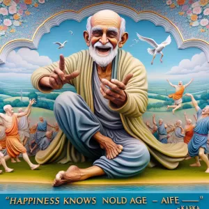 Happiness knows no old age. Whoever is truly happy never grows old. - Franz Kafka