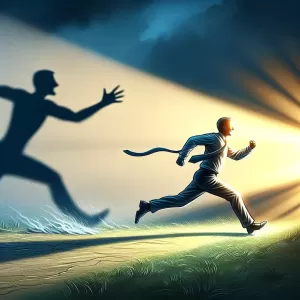 I’d chase your shadow just to feel your light.