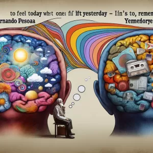 To feel today what one felt yesterday isn’t to feel   it’s to remember. - Fernando Pessoa