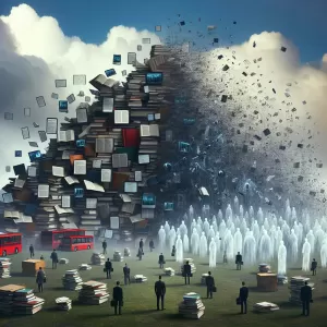 We live in a world where there is more and more information, and less and less meaning.