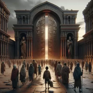 Only the broken can enter the palace of truth.