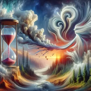 Embrace the fleeting whispers of time, for therein lies the essence of life's most profound beauty.