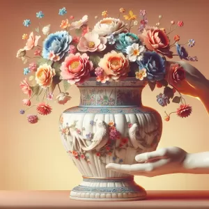 Life is a delicate vase, handle it with care and fill it with beauty every day.