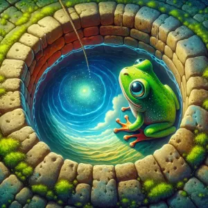 A frog in a well cannot conceive of the ocean. - Zhuangzi