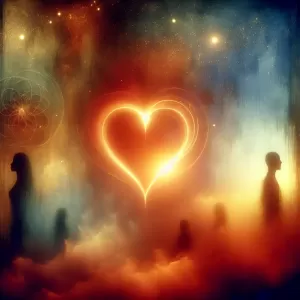 My heart knew you before my eyes did.