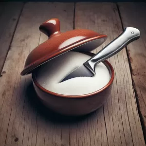 Those who speak too sweetly are hiding a knife in the sugar.