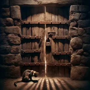 A locked door does not keep out hunger.