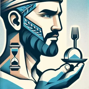 A man who owns his hunger, owns his fate.