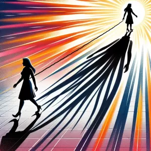 False affection is like a shadow it follows you in the sun but leaves you in the dark.