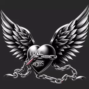 Love that deceives is a chain masked as wings.