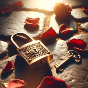 False love is a lock with no key to open it.