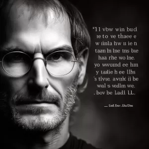 Your time is limited, don't waste it living someone else's life. - Steve Jobs