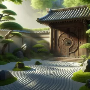 Zen Reflection: The door you fear to open is the one that leads home.