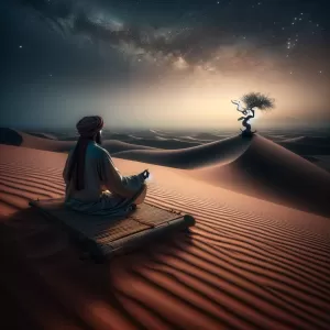 Sufi Insight: You will not find peace until you are ready to lose it.