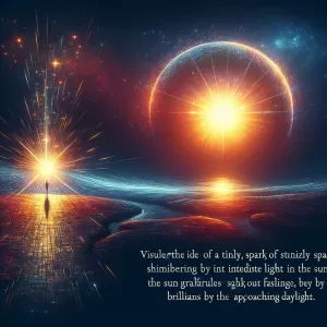 You’re a spark, but sparks fade when the truth wakes.