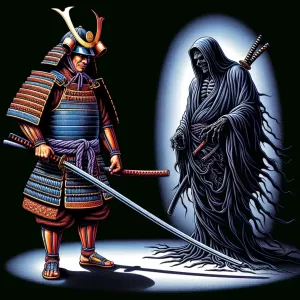 Bushido Insight: The enemy is not the one with a sword   but the fear that trembles before it.