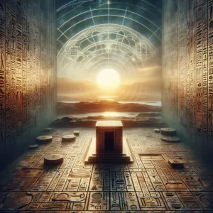 Ancient Egyptian Thought: The tomb is not the end but the question.