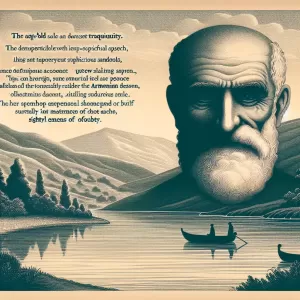 Armenian Proverb: Do not trust the silence of a smiling man.