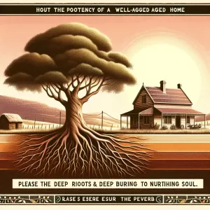 African Proverb (Bantu): A house with no elders is like a tree with no roots.