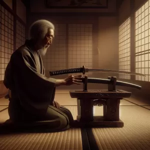 Bushido Reflection: The sword you clean every day will never betray you.
