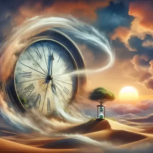 Embrace the fleeting whispers of time, for therein lies the essence of life.