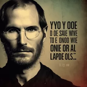 The only way to do great work is to love what you do. - Steve Jobs