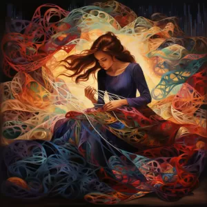 In the tapestry of dreams, courage is the thread that weaves the extraordinary.