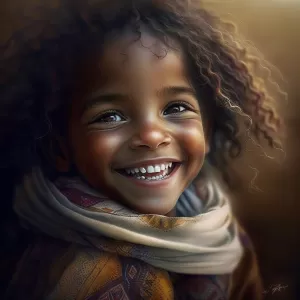 The most beautiful smiles are the ones that reach the eyes and touch the soul.