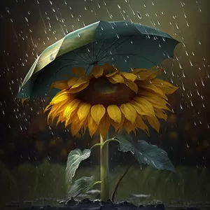 In the garden of life, remember that both sunshine and rain are essential for growth and blooming.